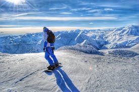 Tour invernale sugli sci al resort Gudauri
