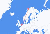 Flights from Ostend, Belgium to Narvik, Norway