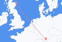 Flyg från Aberdeen, Skottland till Innsbruck, Österrike