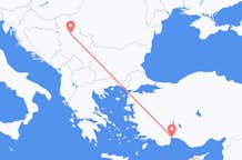 Flights from Antalya to Belgrade