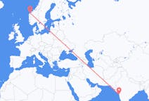 Flyreiser fra Mumbai, India til Ålesund, Norge