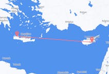 Flights from Larnaca, Cyprus to Chania, Greece