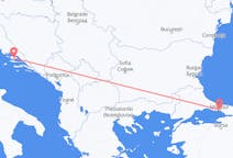 Flights from Istanbul, Turkey to Brač, Croatia