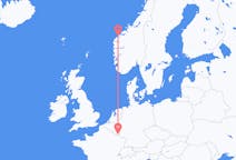 Flyrejser fra Ålesund til Luxembourg