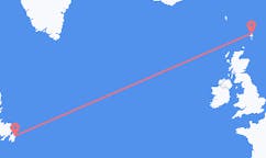 Flights from St. John s to Lerwick
