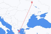 Fly fra Kijev til Skiathos