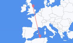 Flyg från Béjaïa, Algeriet till Kirmington, England