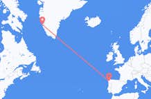 Flights from Santiago De Compostela to Nuuk