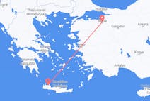 Flights from Bursa, Turkey to Chania, Greece