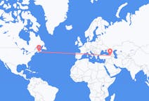 Flyreiser fra Halifax, Canada til Kars, Tyrkia