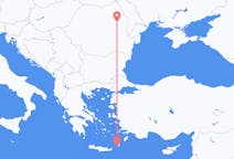 Flights from Kasos, Greece to Bacău, Romania