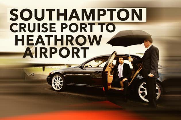 Cruisehaven van Southampton naar luchthaven Heathrow Private transfer