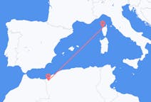 Vols depuis la ville de Tlemcen vers la ville de Calvi (Haute-Corse)