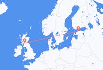 Fly fra Tallinn til Glasgow