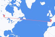 Flyreiser fra Winnipeg, til San Sebastian