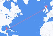 Flights from Cancún to Edinburgh