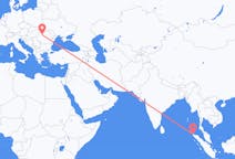Flyg från Banda Aceh, Indonesien till Cluj Napoca, Rumänien