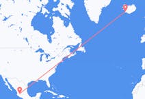 Vluchten van Guadalajara, Mexico naar Reykjavík, IJsland