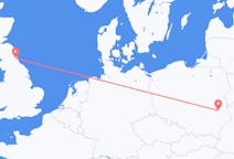 Flights from Newcastle upon Tyne, the United Kingdom to Lublin, Poland