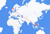 Flyrejser fra Tarakan, Nordkalimantan, Indonesien til Oslo, Norge