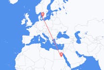 Flights from Aswan, Egypt to Ängelholm, Sweden