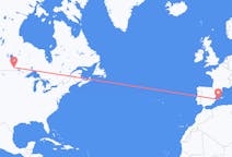 Flights from Winnipeg, Canada to Ibiza, Spain