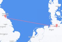Flights from Durham, England, the United Kingdom to Hamburg, Germany