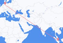 Flyrejser fra Jambi, Indonesien til Hannover, Tyskland