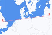 Flights from Nottingham to Kaunas