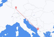 Flights from Tirana to Karlsruhe