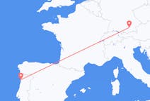 Flyreiser fra Porto, Portugal til München, Tyskland