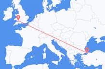 Flyreiser fra Cardiff, til Istanbul