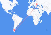 Flüge von Punta Arenas, Chile nach Warna, Bulgarien