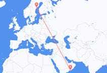 Flights from Salalah, Oman to Örnsköldsvik, Sweden