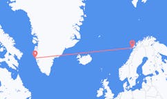 Loty z miasta Maniitsoq do miasta Svolvær