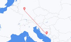 Flyg från Mostar, Bosnien och Hercegovina till Frankfurt, Tyskland