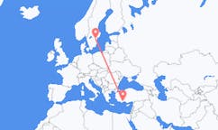 Flights from Norrköping to Antalya