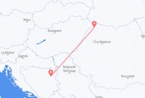 Flyg från Tuzla, Bosnien och Hercegovina till Satu Mare, Rumänien