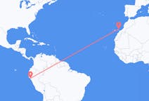 Flights from Chiclayo, Peru to Lanzarote, Spain