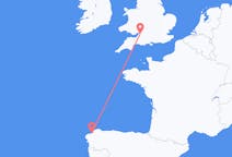 Flights from A Coruña, Spain to Bristol, the United Kingdom