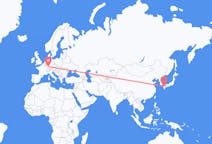 Flights from Fukuoka, Japan to Karlsruhe, Germany