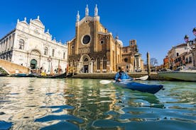 Culturele kajakles in Venetië: basistraining in de stad