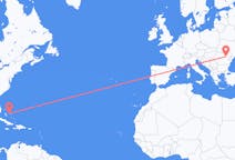 Flights from Rock Sound, the Bahamas to Bacău, Romania
