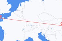 Flyrejser fra Debrecen, Ungarn til Saint Peter Port, Guernsey