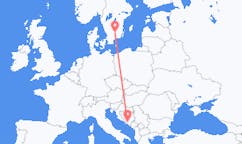 Flights from Mostar to Växjö