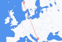 Flüge von Tirana, Albanien nach Sogndal, Norwegen