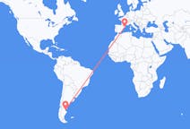 Flights from Comodoro Rivadavia, Argentina to Barcelona, Spain
