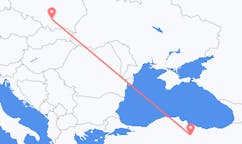 Flyg från Tokat, Turkiet till Krakow, Turkiet