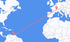 Flyg från Barcelona, Venezuela till Genève, Venezuela