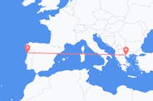 Flights from Porto to Thessaloniki